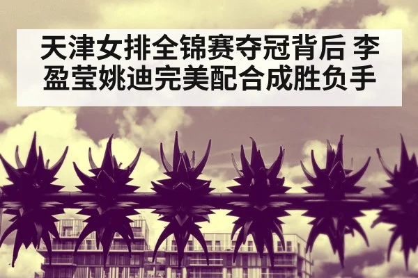 天津女排全锦赛夺冠背后 李盈莹姚迪完美配合成胜负手